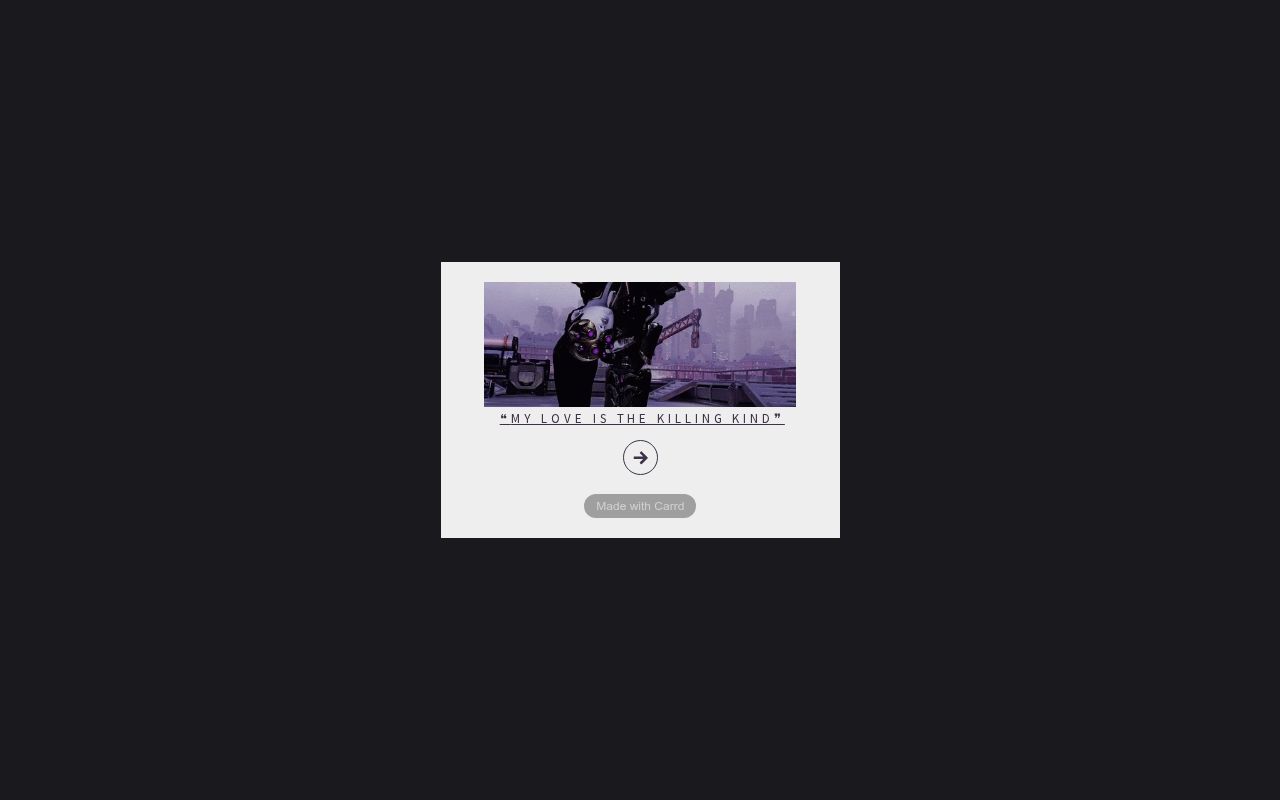 Carrd profile picture for @astoria